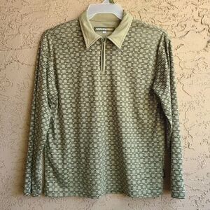 1998 RED SAND MENS GEOMETRIC PULL-OVER